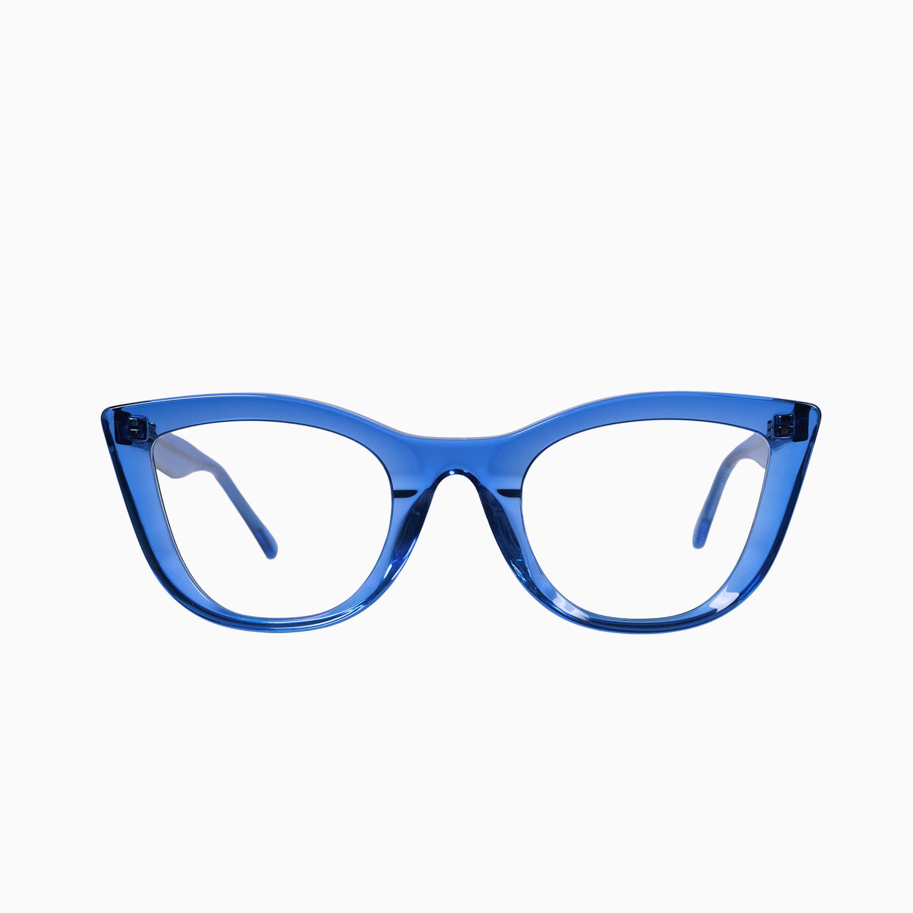 Clear blue glasses deals