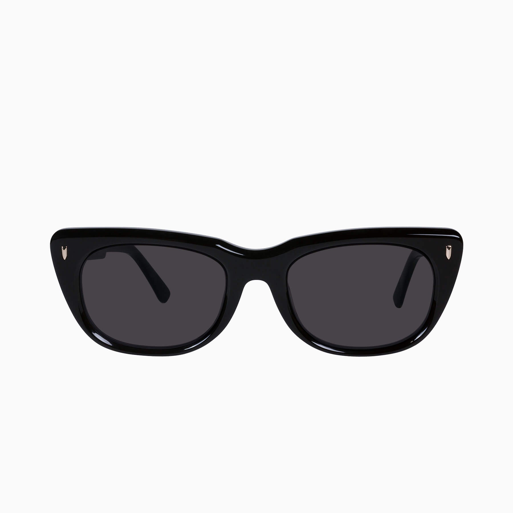 Dark black glasses best sale