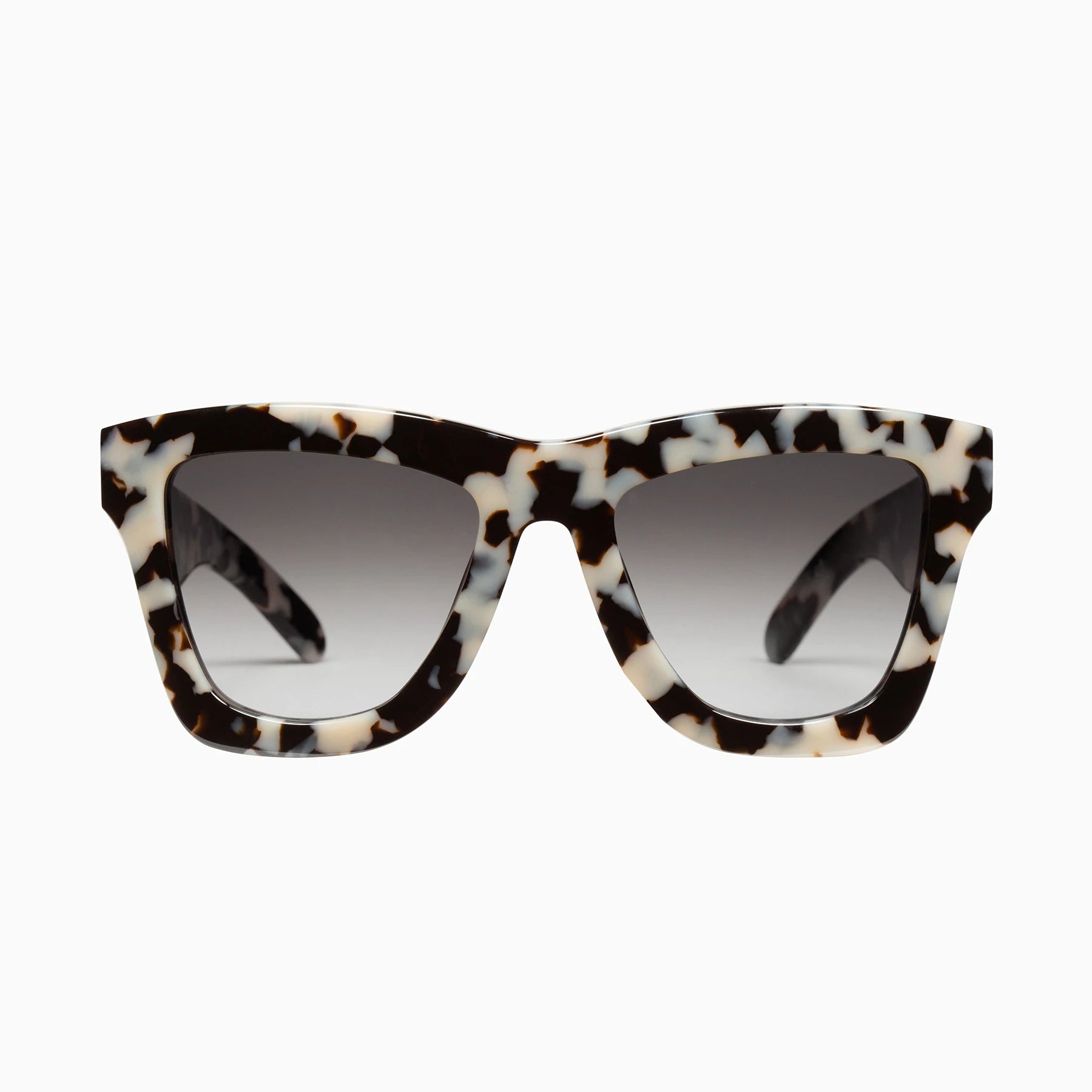 Valley Eyewear Black and White Tortoise Sunglasses VALLEY EYEWEAR - WARSHIP – DEAD main image 2