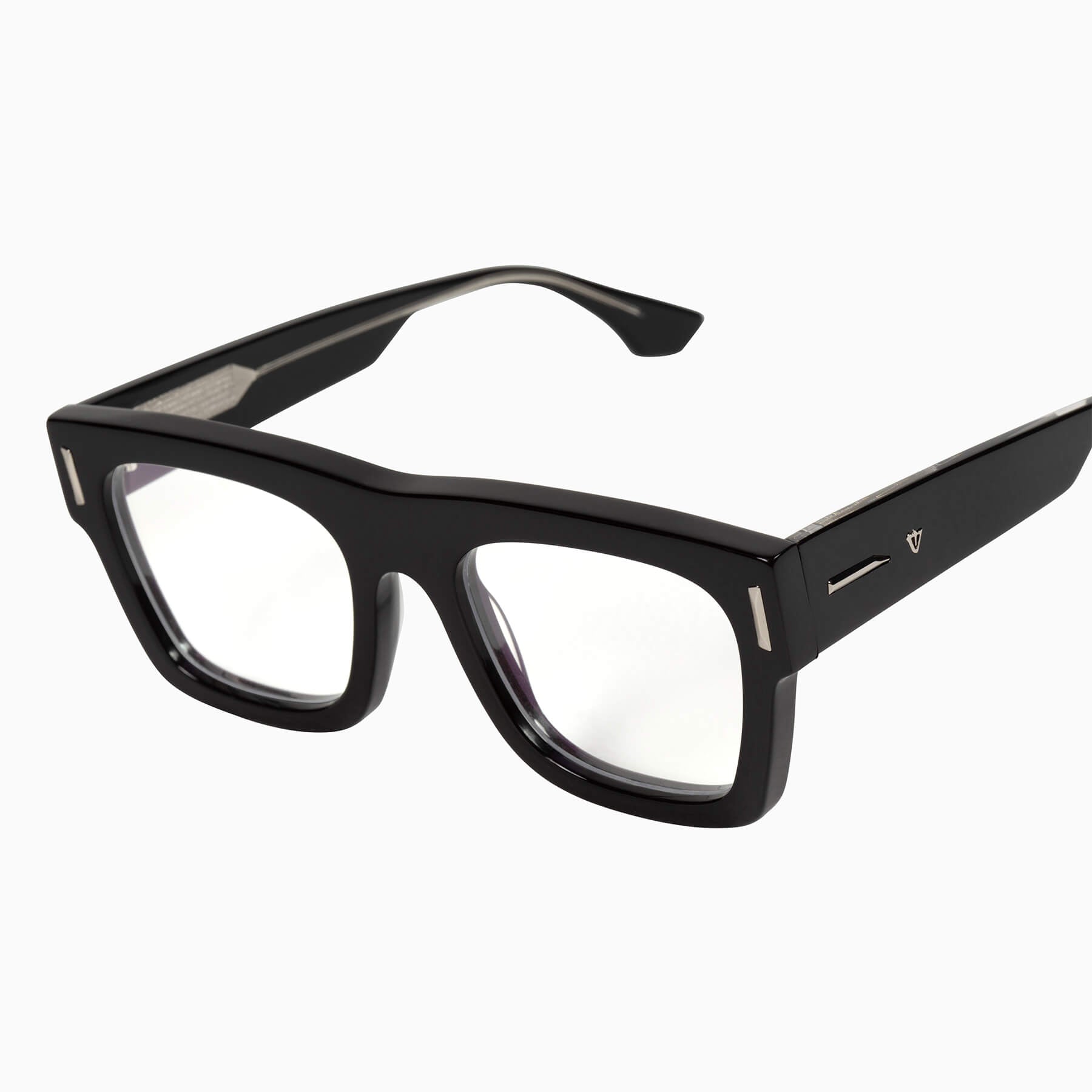 Thick black best sale frame men's glasses