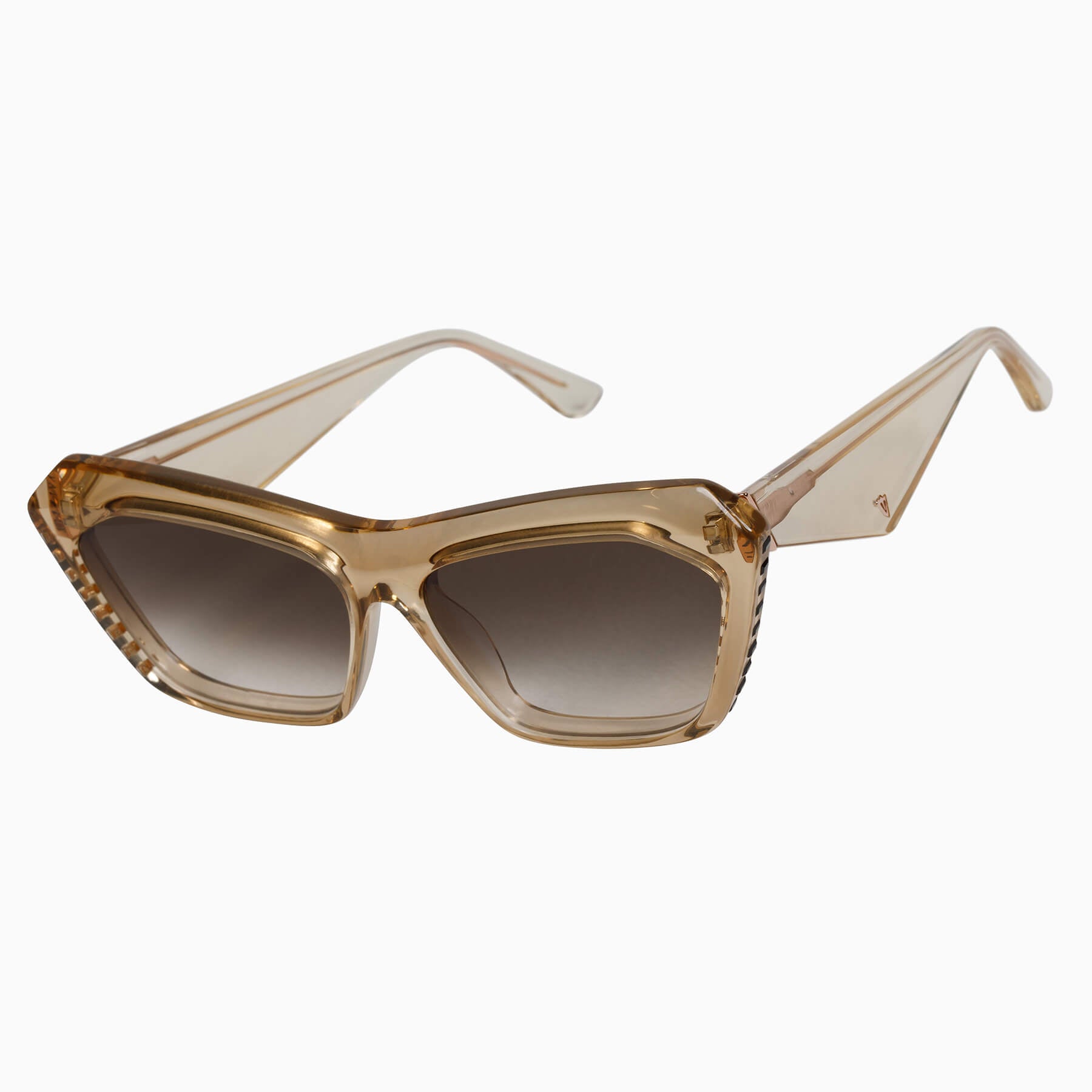 Louis Vuitton LV Link Light Cat Eye Sunglasses Black Acetate & Metal. Size W